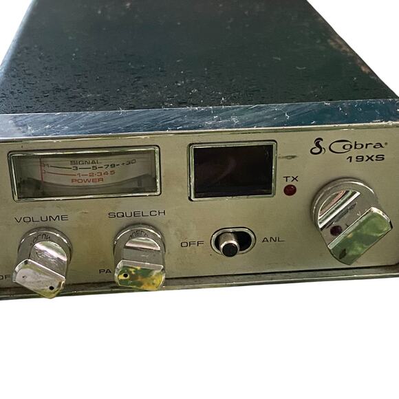 Cobra 19XS CB Mobile Radio 40 Channel OEM with Mic Cable Bracket 1985 Vintage - Picture 4 of 10